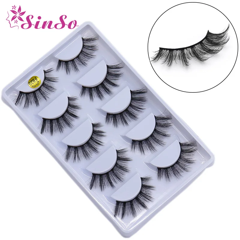 SinSo 5 pairs eyelashes 3d mink lashes natural long mink eyelashes 3d false eyelashes full strip lashes makeup beauty essentials
SinSo 5 pairs eyelashes 3d mink lashes natural long mink eyelashes 3d false eyelashes full strip lashes makeup beauty essentials