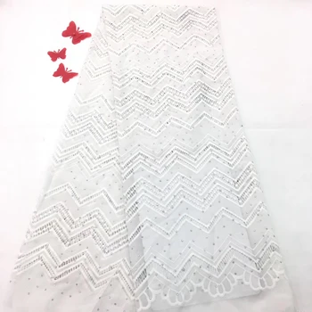 2018 Hot Sale African Cord Lace Fabric with diamond Latest White Nigerian Guipure Embroidered Lace Fabric For Wedding
2018 Hot Sale African Cord Lace Fabric with diamond Latest White Nigerian Guipure Embroidered Lace Fabric For Wedding