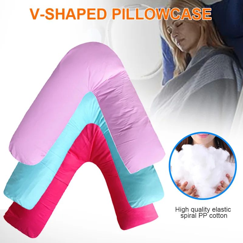 Cotton Solid V-shaped Side Sleeping Stomach Pillow Cover Pillowcase Pregnant Women UD88
Cotton Solid V-shaped Side Sleeping Stomach Pillow Cover Pillowcase Pregnant Women UD88