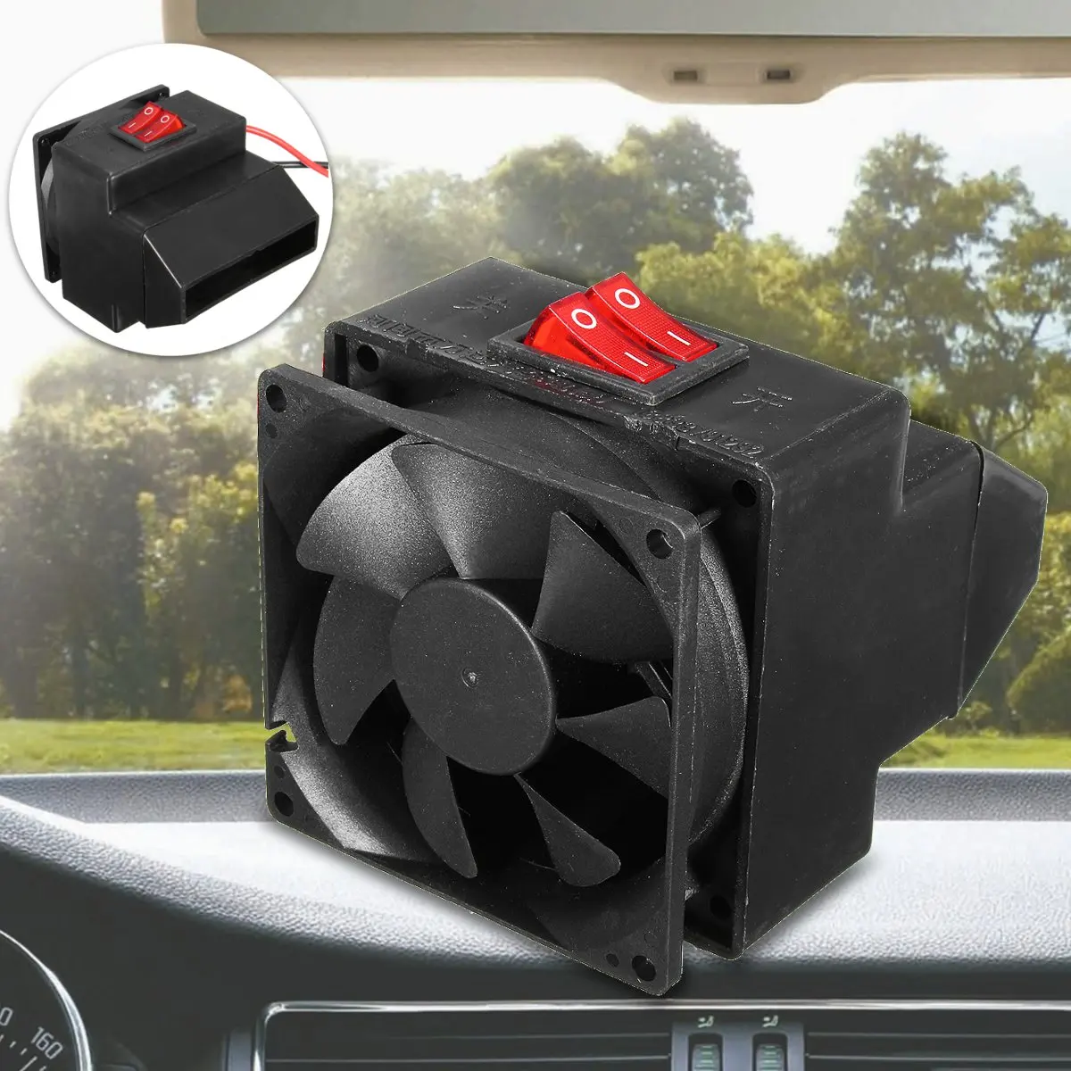 12V 200W Car Heating Fans Adjust Electric Car Air Heater Fan Temperature Heating Windscreen Demister Defroster Warmer Air Blower
12V 200W Car Heating Fans Adjust Electric Car Air Heater Fan Temperature Heating Windscreen Demister Defroster Warmer Air Blower