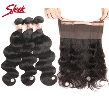Sleek Body Wave 360 Lace Frontal With Bundle Malaysian Hair Bundles With Closure Remy Human Hair Bundles With Frontal Free Ship
Sleek Body Wave 360 Lace Frontal With Bundle Malaysian Hair Bundles With Closure Remy Human Hair Bundles With Frontal Free Ship