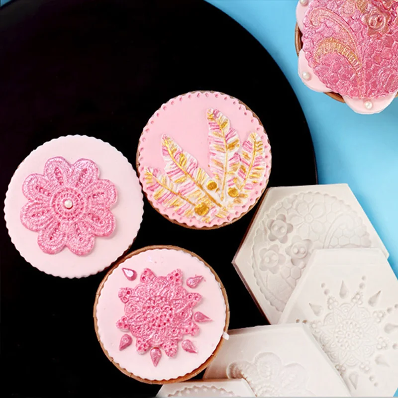 1pc 3D Embossed Lace Silicone Mold Flower Silicone Sugar Lace Mat Cake Decorating Tools Sugar Craft Cupcake Decor Impression Mat
1pc 3D Embossed Lace Silicone Mold Flower Silicone Sugar Lace Mat Cake Decorating Tools Sugar Craft Cupcake Decor Impression Mat