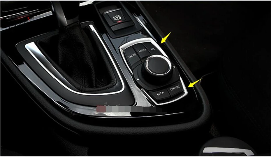 For BMW 2-Series Active Tourer 2015 218i 228i Multimedia Buttons Cover Molding Trim 2pcs / set
For BMW 2-Series Active Tourer 2015 218i 228i Multimedia Buttons Cover Molding Trim 2pcs / set