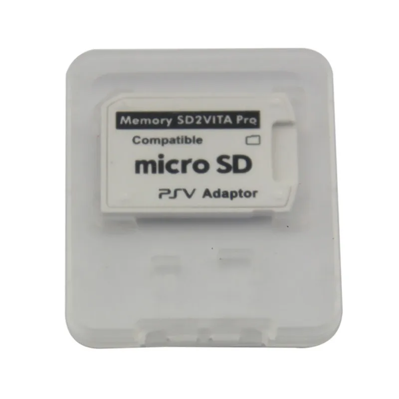 2019 White Color SD2VITA 5.0/2.0 Adapter Card Box protection PSV Game Card converter Case holder for PSV1000 PSV2000 Case
2019 White Color SD2VITA 5.0/2.0 Adapter Card Box protection PSV Game Card converter Case holder for PSV1000 PSV2000 Case