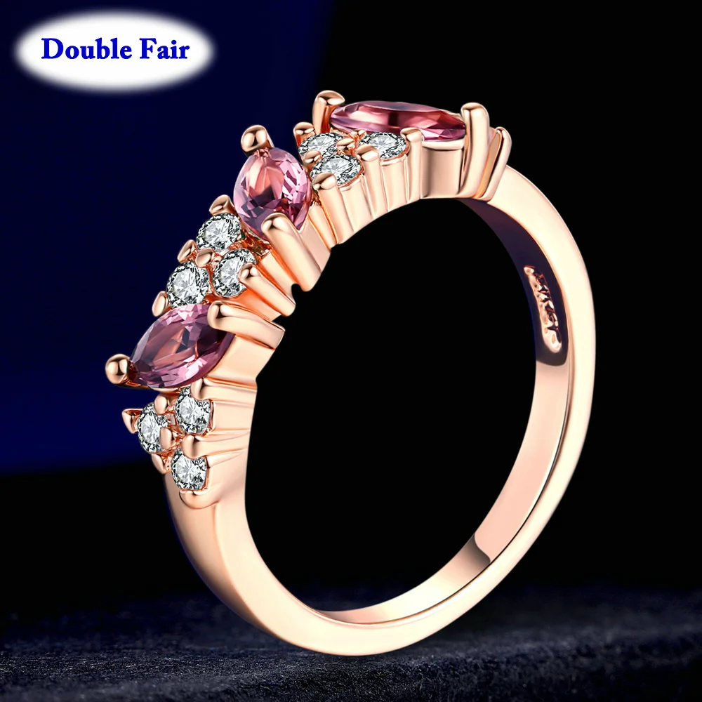 Romantic Rhinestone Rose Gold Color Cubic Zirconia Finger Rings Fashion Jewelry For Women Party Wholesale DWR254
Romantic Rhinestone Rose Gold Color Cubic Zirconia Finger Rings Fashion Jewelry For Women Party Wholesale DWR254