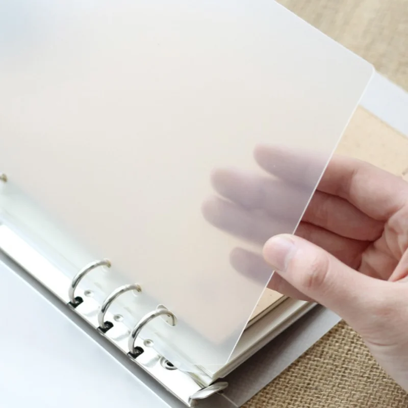 2 Pcs/set Simple A6 A5 PP Dividers for Spiral Notebook Transparent Separator Page Index Paper Core for Agenda Planner Organizer
2 Pcs/set Simple A6 A5 PP Dividers for Spiral Notebook Transparent Separator Page Index Paper Core for Agenda Planner Organizer