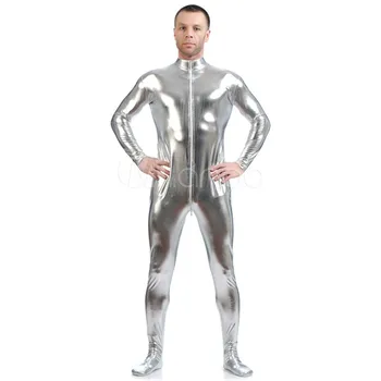 High Quality Adult/Children Mens Halloween Shiny Metallic Cosplay Costumes Men Male Silver Zentai SuperHero Costume Suit 6 Color
High Quality Adult/Children Mens Halloween Shiny Metallic Cosplay Costumes Men Male Silver Zentai SuperHero Costume Suit 6 Color