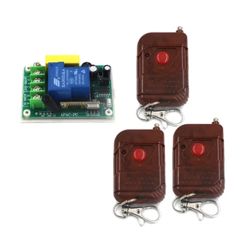 220v 30A rf wireless remote control light switch,1CH Radio Wireless Switch for light lamp ON OFF 1 Receiver & 3 transmitter 4176
220v 30A rf wireless remote control light switch,1CH Radio Wireless Switch for light lamp ON OFF 1 Receiver & 3 transmitter 4176