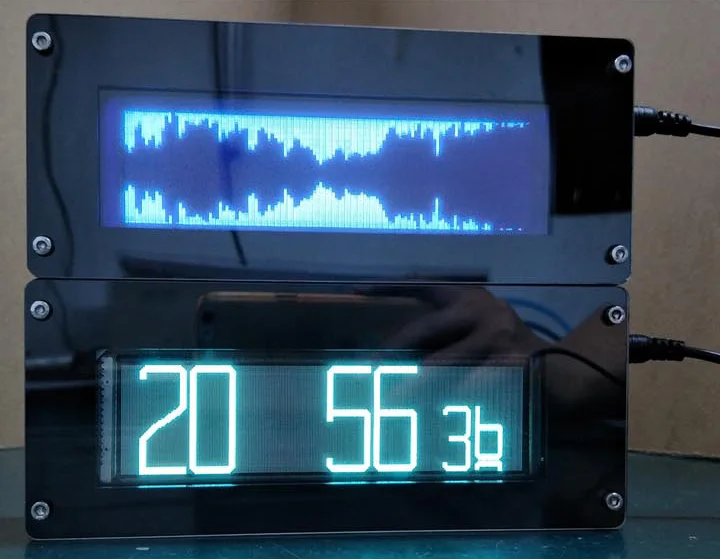VFD FFT Music Spectrum Indicator vfd clock Display VU Meter Screen Audio signal AUX For car Amplifier super LED oled
VFD FFT Music Spectrum Indicator vfd clock Display VU Meter Screen Audio signal AUX For car Amplifier super LED oled