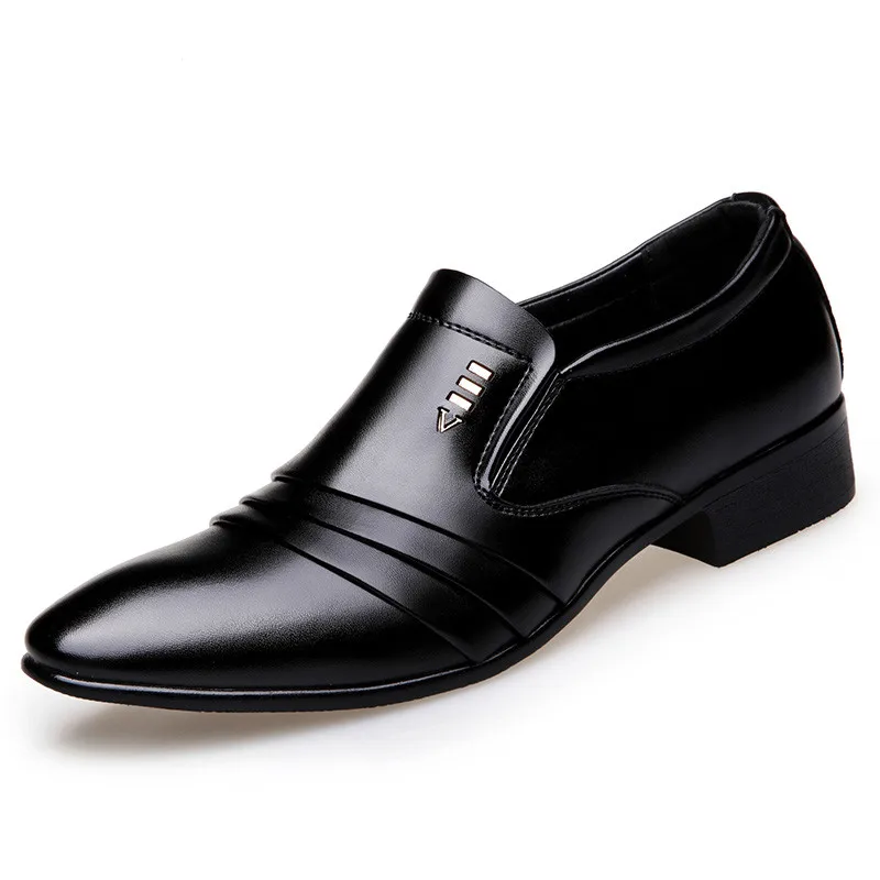 Large Size Men Formal Shoes Business Leisure Men Dress Shoes Slip on Leather Dress Shoes Men Fashion Comfortable Shoe for Man
Large Size Men Formal Shoes Business Leisure Men Dress Shoes Slip on Leather Dress Shoes Men Fashion Comfortable Shoe for Man