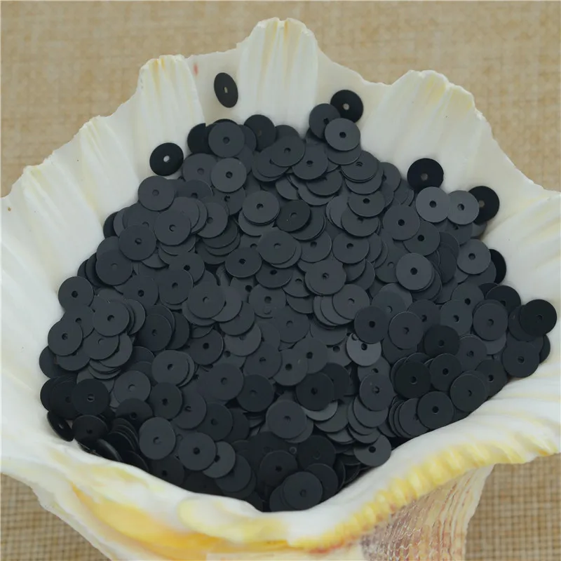 2018 New Arrival 6mm Matte Black Color 30g Flat Round Loose Sequins for Crafts Paillette Sewing Wedding Crafts PVC DIY Materials
2018 New Arrival 6mm Matte Black Color 30g Flat Round Loose Sequins for Crafts Paillette Sewing Wedding Crafts PVC DIY Materials