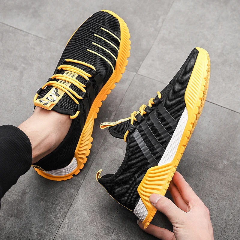 2019 New Style Breathable Running Shoes Fashion Sneakers Popular Men's Shoes Mesh Cloth Comfortable Casual Shoes
2019 New Style Breathable Running Shoes Fashion Sneakers Popular Men's Shoes Mesh Cloth Comfortable Casual Shoes