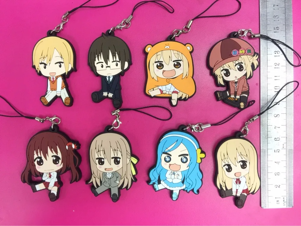 Umaru-chan set of 8pcs PVC figure figures doll dolls manga cute Himouto