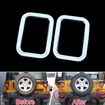 2pcs Stainless Rear Tail Foglight Fog Light Lamp Frame Decoration Cover Trim For Jeep Wrangler 2011-2016 Car Styling Car Covers
2pcs Stainless Rear Tail Foglight Fog Light Lamp Frame Decoration Cover Trim For Jeep Wrangler 2011-2016 Car Styling Car Covers