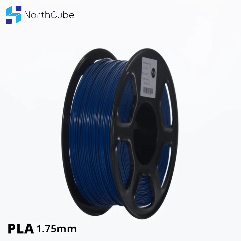 

3D printer PLA Filament 1.75mm for 3D Printers, 1kg(2.2lbs) +/- 0.02mm Dark Blue color
