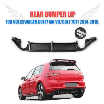 Carbon Fiber Car Rear Bumper Diffuser Lip Spoiler for Volkswagen VW GOLF 7 VII MK7 standard and GTI 2014 - 2016
Carbon Fiber Car Rear Bumper Diffuser Lip Spoiler for Volkswagen VW GOLF 7 VII MK7 standard and GTI 2014 - 2016