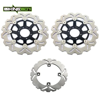 BIKINGBOY Front Rear Brake Discs Rotors Disks for Honda CBR250RR CBR 250 RR 1990 1991 1992 1993 1994 1995 1996 1997 1998 99 MC22
BIKINGBOY Front Rear Brake Discs Rotors Disks for Honda CBR250RR CBR 250 RR 1990 1991 1992 1993 1994 1995 1996 1997 1998 99 MC22