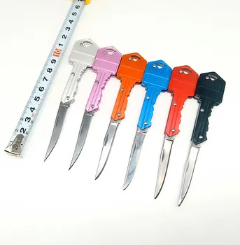 Wholesale 100pcs/lot Outdoor camping knife survival Pocket Folding Key Shape Ring Knife mini portable foldable key knife
Wholesale 100pcs/lot Outdoor camping knife survival Pocket Folding Key Shape Ring Knife mini portable foldable key knife