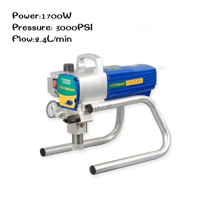 Free shipping 985 High Pressure Electric Spraying Machine Professional Airless Spray Gun(Color Random)
Free shipping 985 High Pressure Electric Spraying Machine Professional Airless Spray Gun(Color Random)