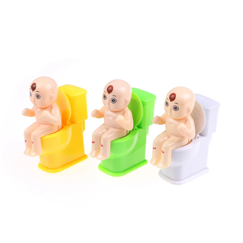 

Funny Mini Prank Squirt Spray Water Toilet Spoof Gadgets Toys Closestool Joke Gag Tricky Toy Gift Color Randomly