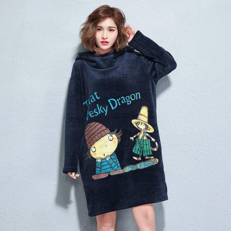 2019 Spring Autumn women fashion high street cartoon pullover sweatshirt,plus size long Hoodie dress winter velvet sweatshir
2019 Spring Autumn women fashion high street cartoon pullover sweatshirt,plus size long Hoodie dress winter velvet sweatshir