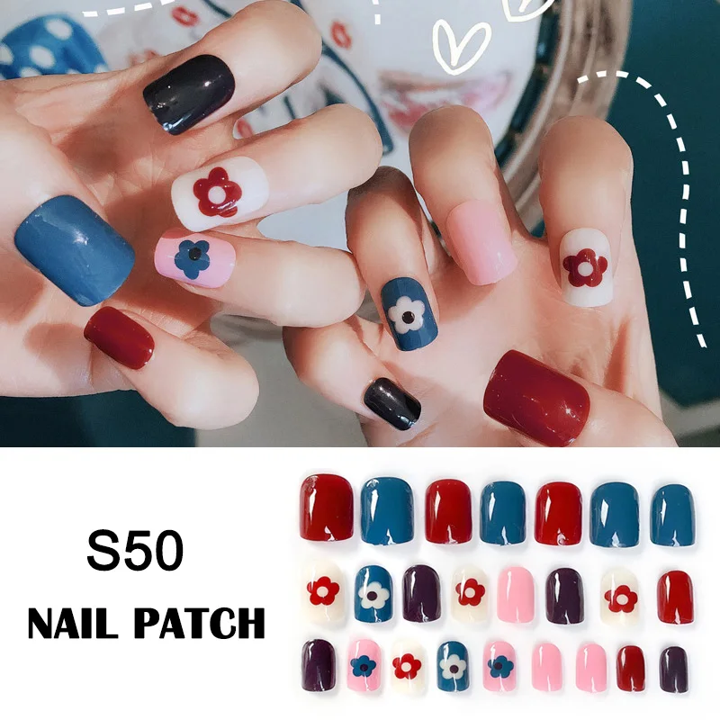 Fake Nails Fashion Cute Patch 24 Piece Wedding Birthday Party Women and Girls JIU55
Fake Nails Fashion Cute Patch 24 Piece Wedding Birthday Party Women and Girls JIU55