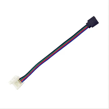 Led Tape Accessories RGB 100pcs 10mm 4PIN No Soldering Cable PCB board LED Flexible Strip Female Connector For 3528 5050 RGB lig
Led Tape Accessories RGB 100pcs 10mm 4PIN No Soldering Cable PCB board LED Flexible Strip Female Connector For 3528 5050 RGB lig