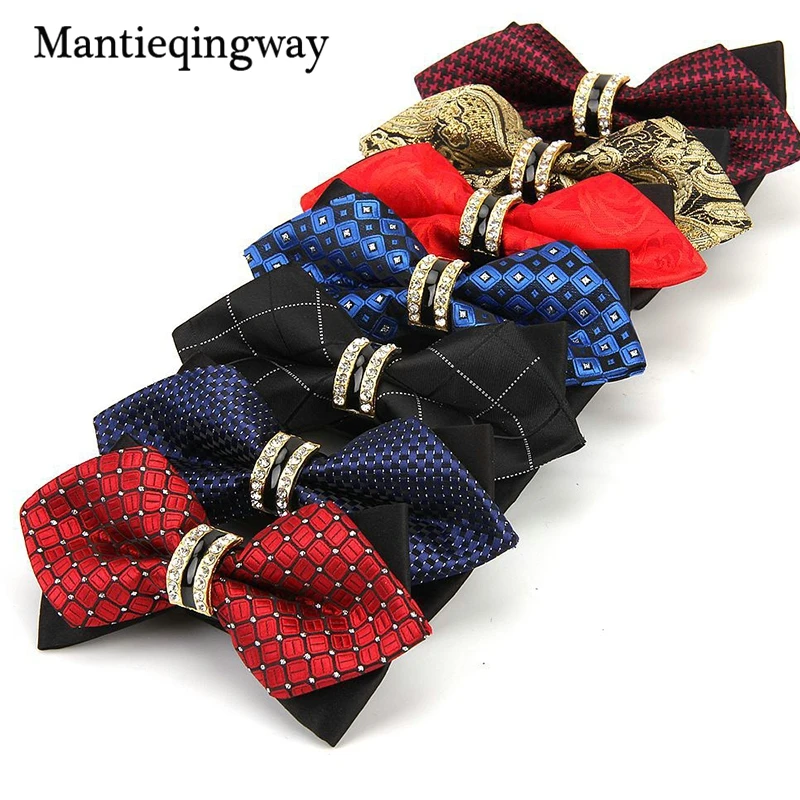 Мужской галстук-бабочка Mantieqingway в деловом стиле | Аксессуары для одежды