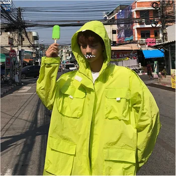 2019 Summer Korean Version Of The New Wave Male Of The Hooded Breathable Couple Models Loose Casual Jacket Streetwear
2019 Summer Korean Version Of The New Wave Male Of The Hooded Breathable Couple Models Loose Casual Jacket Streetwear