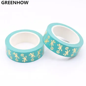 GREENHOW 10m Gold Foil decorative tapeheart, strip masking Christmas Japanese washi tape 1030
GREENHOW 10m Gold Foil decorative tapeheart, strip masking Christmas Japanese washi tape 1030
