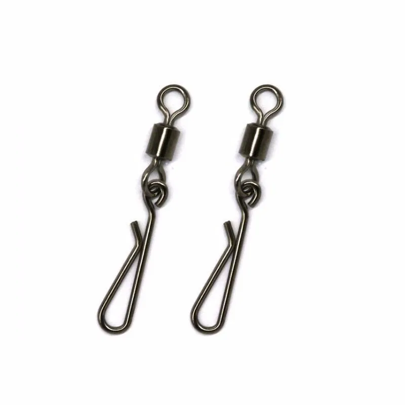 50Pcs/Lot Carp Fishing Rolling Swivel Connector Steel Alloy Fishing Swivel Fishing Hanging Snaps Swivel Size 2# 4# 6# 8# 10# 12#
50Pcs/Lot Carp Fishing Rolling Swivel Connector Steel Alloy Fishing Swivel Fishing Hanging Snaps Swivel Size 2# 4# 6# 8# 10# 12#