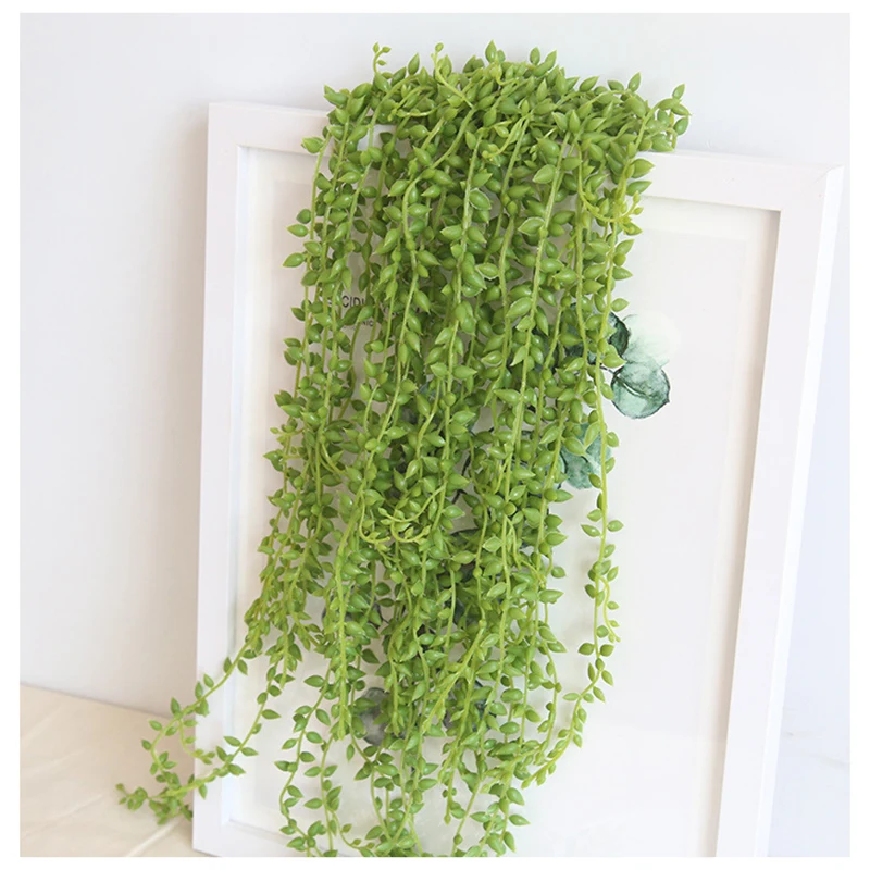 78CM Artificial Succulents Lover Tears Green Rattan Wall Hangings Plant Home Shop Wedding Floral Decor
78CM Artificial Succulents Lover Tears Green Rattan Wall Hangings Plant Home Shop Wedding Floral Decor