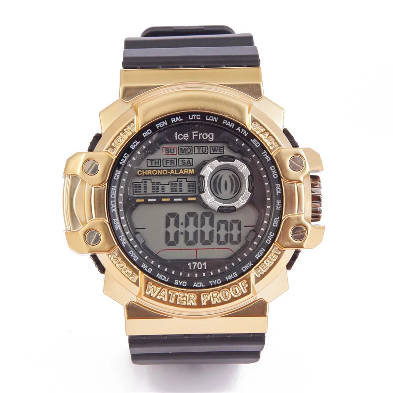 Male Sport Watch Quartz Digital LED Dual Time Date Day Alarm Chronograph Silicone Band Strap Outdoor Men WristWatch
Male Sport Watch Quartz Digital LED Dual Time Date Day Alarm Chronograph Silicone Band Strap Outdoor Men WristWatch
