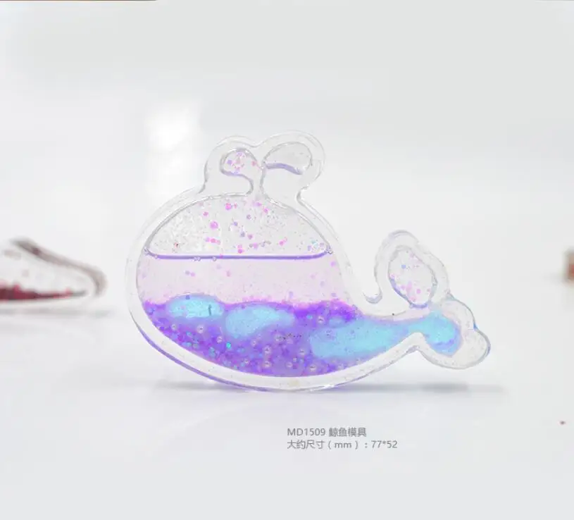 Water Injection mud board Hollow whale mold DIY Decorative Craft Jewelry Making resin molds for jewelry
Water Injection mud board Hollow whale mold DIY Decorative Craft Jewelry Making resin molds for jewelry