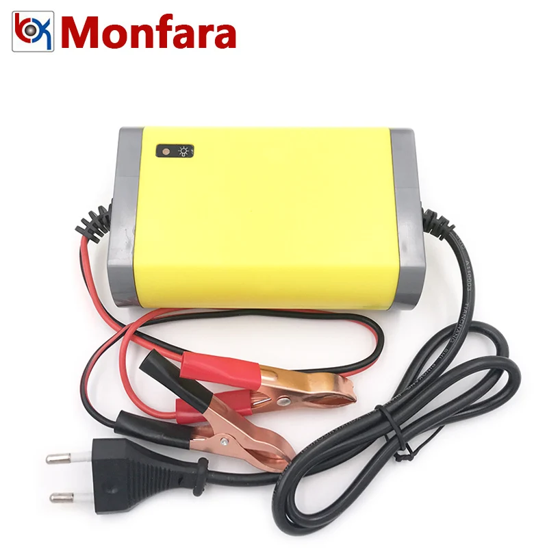 12V Smart Battery Charger for Car Motorcycle Lead Acid Battery Auto Motor Power Supply Batterie Charging Adapter 110V 220V 12 V
12V Smart Battery Charger for Car Motorcycle Lead Acid Battery Auto Motor Power Supply Batterie Charging Adapter 110V 220V 12 V