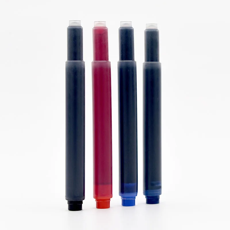 6pcs Kaco Large Capacity Ink Cartridge Portable Black Red Blue Dark-blue Fountain Pen Ink Cartridges Dual Head Universal
6pcs Kaco Large Capacity Ink Cartridge Portable Black Red Blue Dark-blue Fountain Pen Ink Cartridges Dual Head Universal