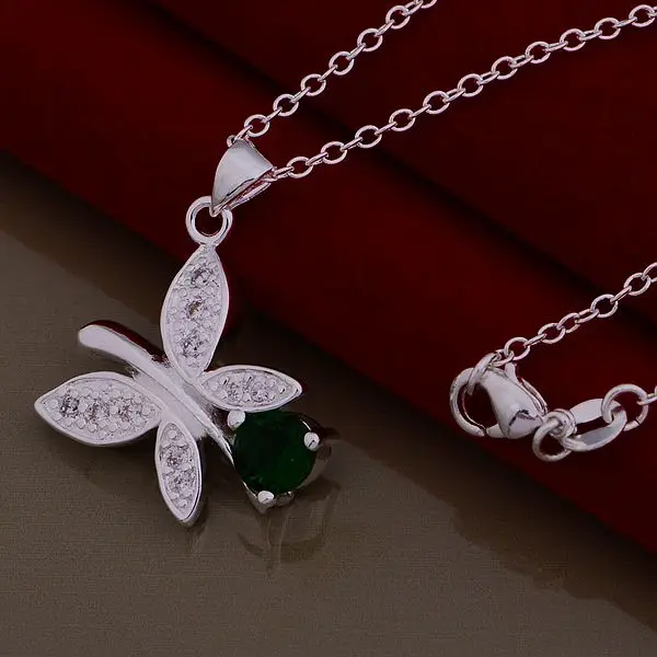 AN886 Hot 925 sterling silver Necklace 925 silver fashion jewelry pendant butterfly inlaid green stone /hjuaqbba bogakfna
AN886 Hot 925 sterling silver Necklace 925 silver fashion jewelry pendant butterfly inlaid green stone /hjuaqbba bogakfna