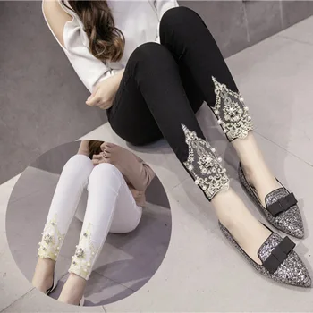 Black Lace Patchwork Leggings Women Basic Fitness Pants waist Plus Size 3XL Capris Leggings Skinny Trousers Bottoms High Quality
Black Lace Patchwork Leggings Women Basic Fitness Pants waist Plus Size 3XL Capris Leggings Skinny Trousers Bottoms High Quality