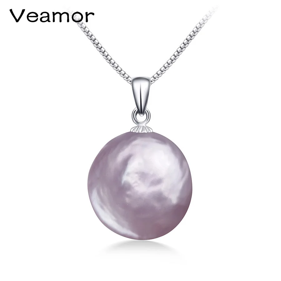 Baroque Pearl Necklace Pendant Purpl Color large Size Tissue Nucleated Flame Coin Shape Freshwater Pearls Pendant Box Chain
Baroque Pearl Necklace Pendant Purpl Color large Size Tissue Nucleated Flame Coin Shape Freshwater Pearls Pendant Box Chain