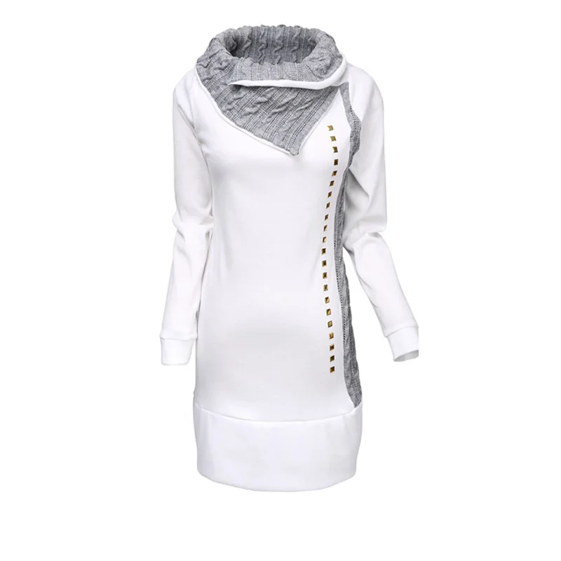 High Quality New Stylish Women Shirt Turn-Down Collar Woman Lady Rivet Embellished Long Sleeve Hoodies Women Tops
High Quality New Stylish Women Shirt Turn-Down Collar Woman Lady Rivet Embellished Long Sleeve Hoodies Women Tops