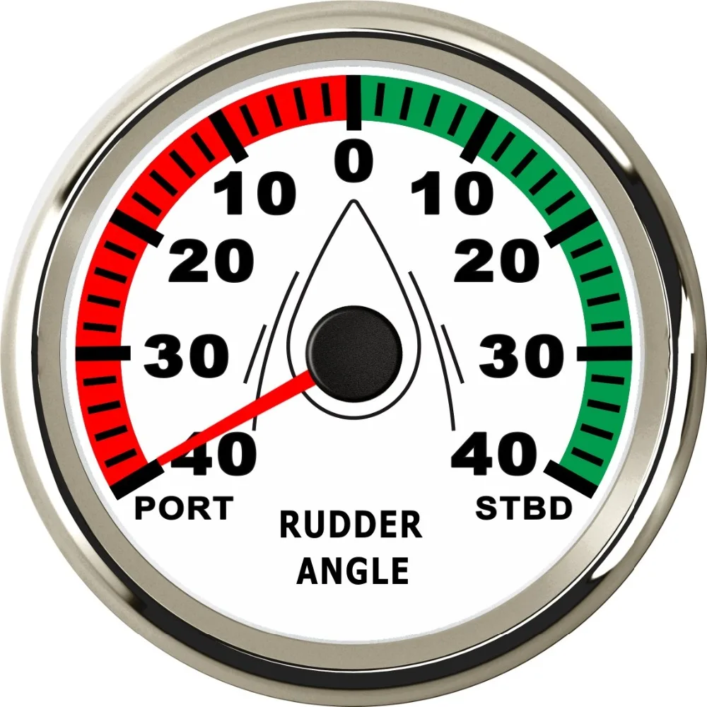 85mm Rudder Angle Indicator Gauge Meter 0-190ohm With Mating Sensor 9-32V With Backlight
85mm Rudder Angle Indicator Gauge Meter 0-190ohm With Mating Sensor 9-32V With Backlight