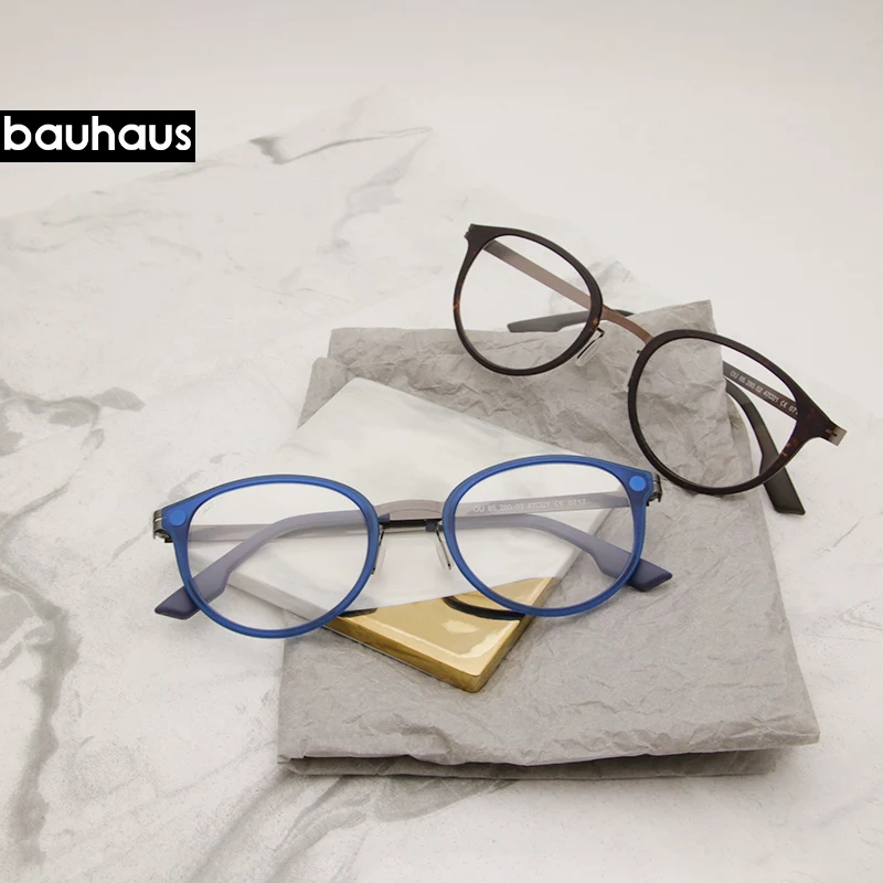 Bauhaus TR90 Titanium Alloy Glasses Frame Men Myopia Eye Glass Prescription Eyeglasses 2019 Korean Optical Frames Eyewea
Bauhaus TR90 Titanium Alloy Glasses Frame Men Myopia Eye Glass Prescription Eyeglasses 2019 Korean Optical Frames Eyewea
