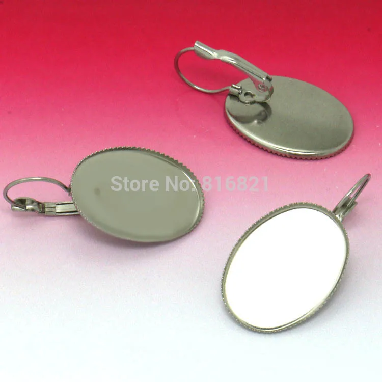 13x18mm 18x25mm Ear Clip Earrings Settings Oval bezel Cabochon bases stainless steel French Wire Hook Earrings DIY Findings
13x18mm 18x25mm Ear Clip Earrings Settings Oval bezel Cabochon bases stainless steel French Wire Hook Earrings DIY Findings