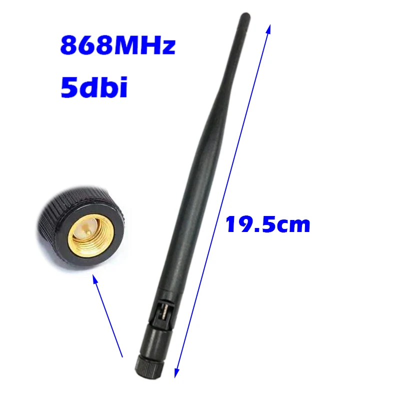 868MHz lorawan antenna Omnidirectional antenna SMA male connector for wireless receiver for Lorawan Omnidirectional/ RF Molule
868MHz lorawan antenna Omnidirectional antenna SMA male connector for wireless receiver for Lorawan Omnidirectional/ RF Molule