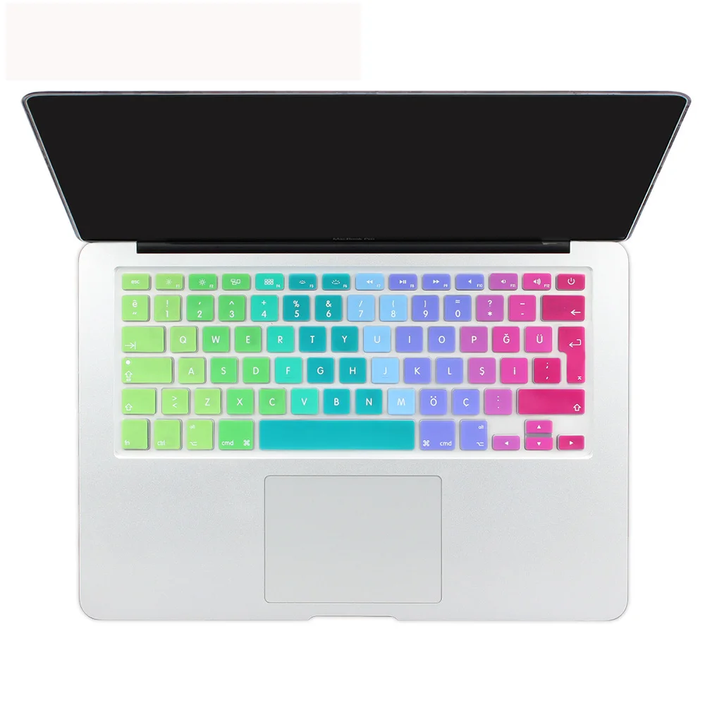 Turkey Turkish TU EU/UK Silicone Keyboard Skin Cover Protector For MacBook Pro Retina Air 13.3 15.4 13" 15" 17" 2014 2015
Turkey Turkish TU EU/UK Silicone Keyboard Skin Cover Protector For MacBook Pro Retina Air 13.3 15.4 13" 15" 17" 2014 2015