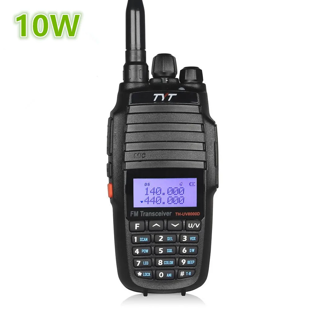 100% Upgrade Version TYT TH-UV8000D Cross Band Repeater Function VHF UHF Two Way Radio High Power 10W Walkie Talkie for Hunting
100% Upgrade Version TYT TH-UV8000D Cross Band Repeater Function VHF UHF Two Way Radio High Power 10W Walkie Talkie for Hunting