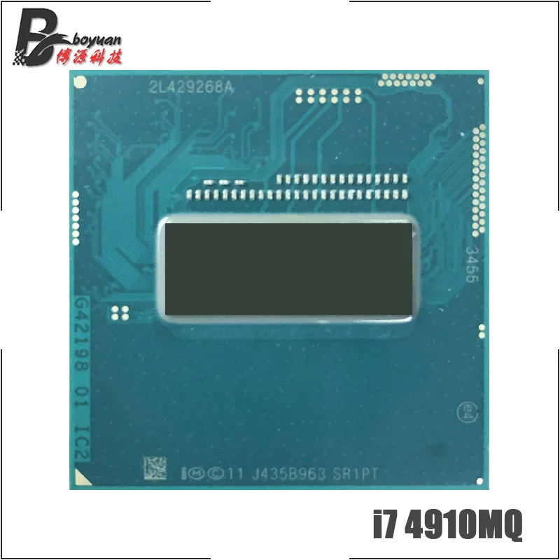 Четырехъядерный процессор Intel Core i7 4910MQ SR1PT 2 9 ГГц Восьмиядерный 8 м 47 Вт Разъем G3 /