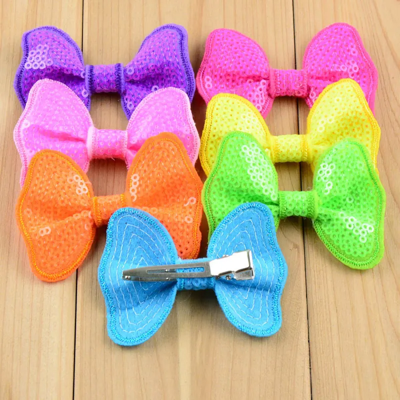 12pcs/lot 2.55 Inch Vintage Butterfly Hair Bows For Girls Sequin Bows With Clips Rainbow Silver Gold Neon Yellow Rose Pink etc.
12pcs/lot 2.55 Inch Vintage Butterfly Hair Bows For Girls Sequin Bows With Clips Rainbow Silver Gold Neon Yellow Rose Pink etc.