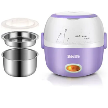 MINI Rice Cooker Thermal Heating Electric Lunch Box 2 Layers Portable Food Steamer Cooking Container Meal Lunchbox Warmer
MINI Rice Cooker Thermal Heating Electric Lunch Box 2 Layers Portable Food Steamer Cooking Container Meal Lunchbox Warmer