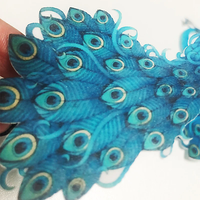 Peacock Shape Edible Wafer Paper For Cupcake Decoration,Wedding Party Cupcake Decoration, cake Topper,Bakeware tools
Peacock Shape Edible Wafer Paper For Cupcake Decoration,Wedding Party Cupcake Decoration, cake Topper,Bakeware tools